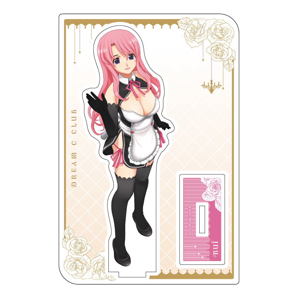 【カーテン魂】『ドリームクラブ』シリーズ アクリルスタンド（ドリームクラブシリーズ るい）