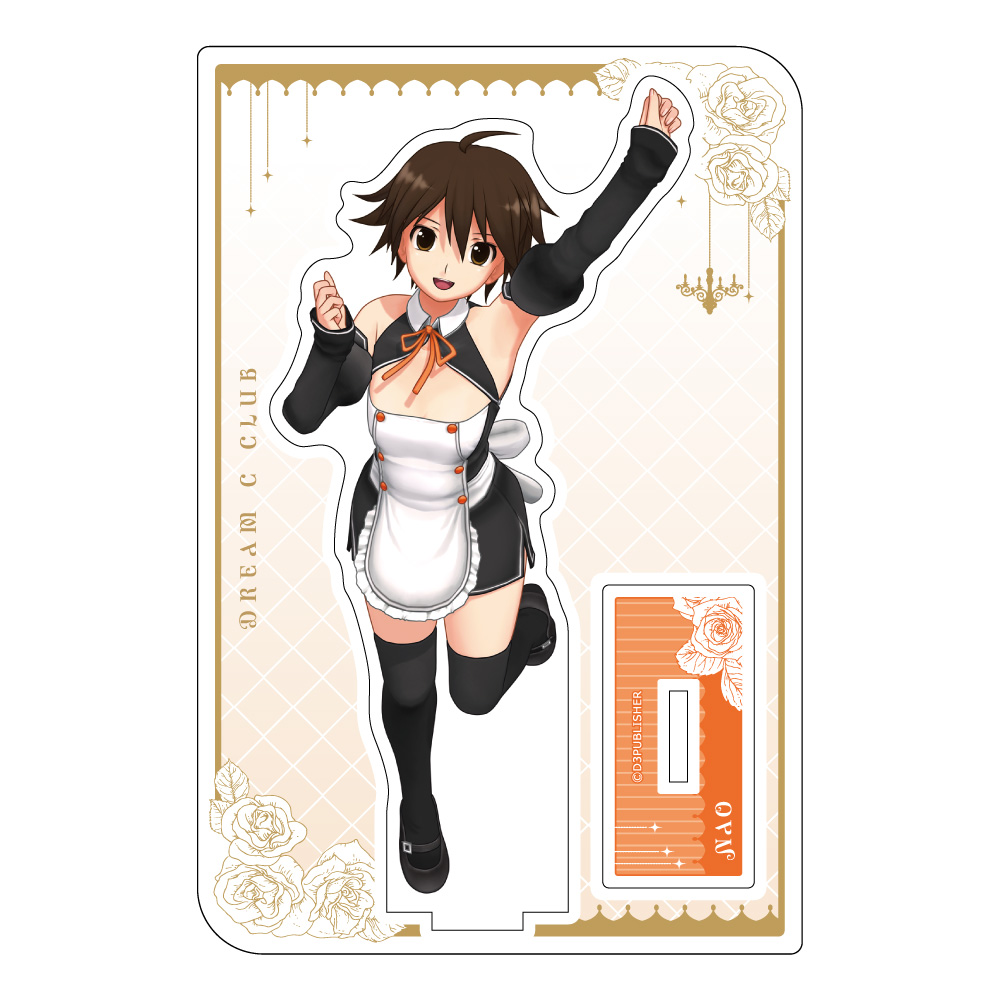 【カーテン魂】『ドリームクラブ』シリーズ アクリルスタンド（ドリームクラブシリーズ ナオ）