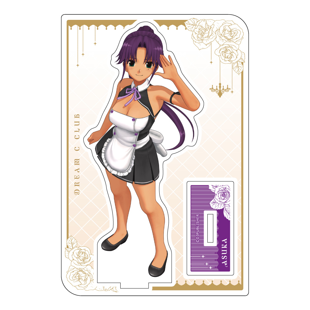 【カーテン魂】『ドリームクラブ』シリーズ アクリルスタンド（ドリームクラブシリーズ あすか）
