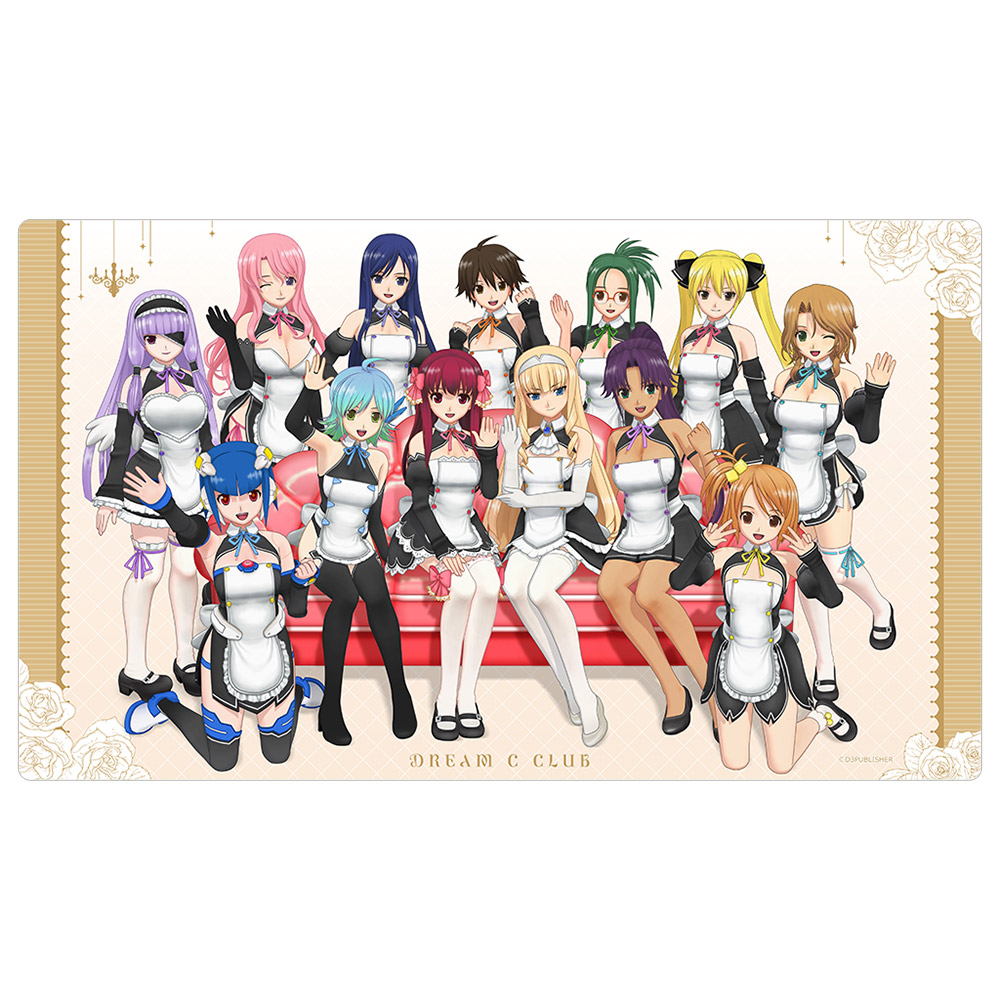 【カーテン魂】『ドリームクラブ』シリーズ ラバーマット