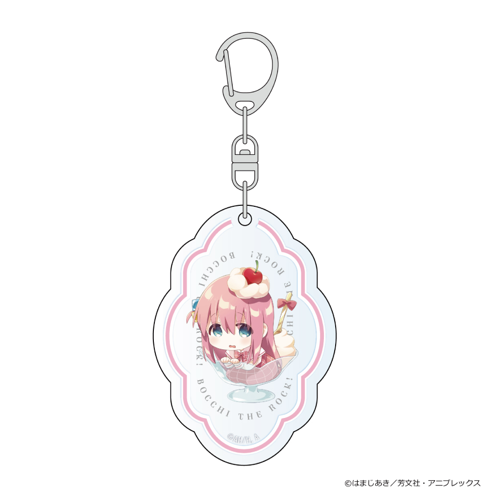 【カーテン魂】ぼっち・ざ・ろっく！ アクリルキーホルダー（後藤ひとり/さくらんぼほいっぷ/イラスト なもり）