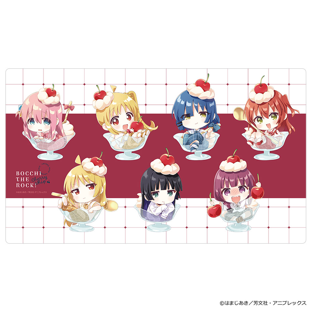 【カーテン魂】ぼっち・ざ・ろっく！ ラバーマット（さくらんぼほいっぷA/イラスト なもり）