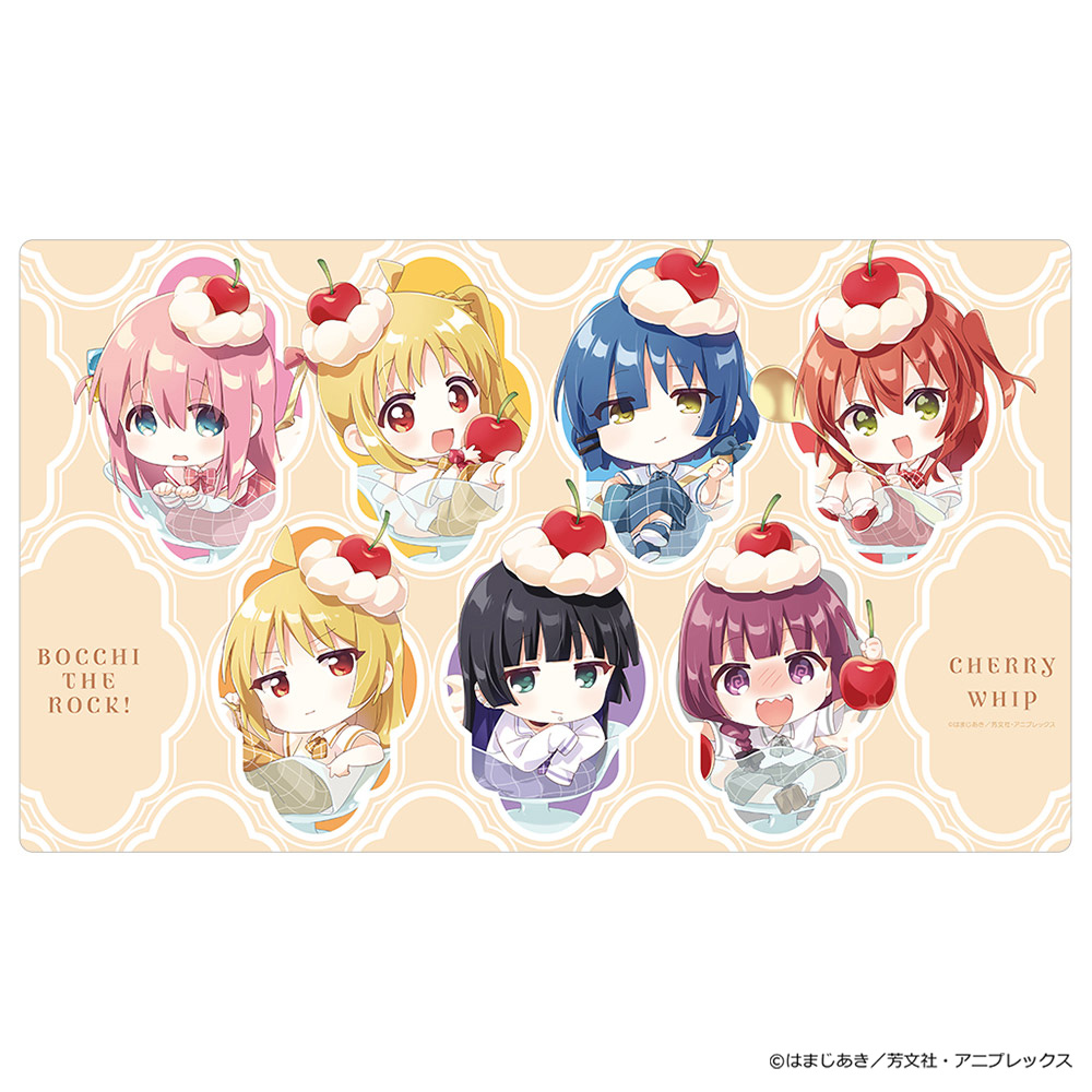 【カーテン魂】ぼっち・ざ・ろっく！ ラバーマット（さくらんぼほいっぷB/イラスト なもり）