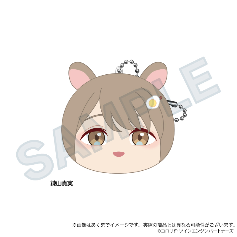 【Y Line】超かぐや姫！ クッションキーホルダー 諌山真実