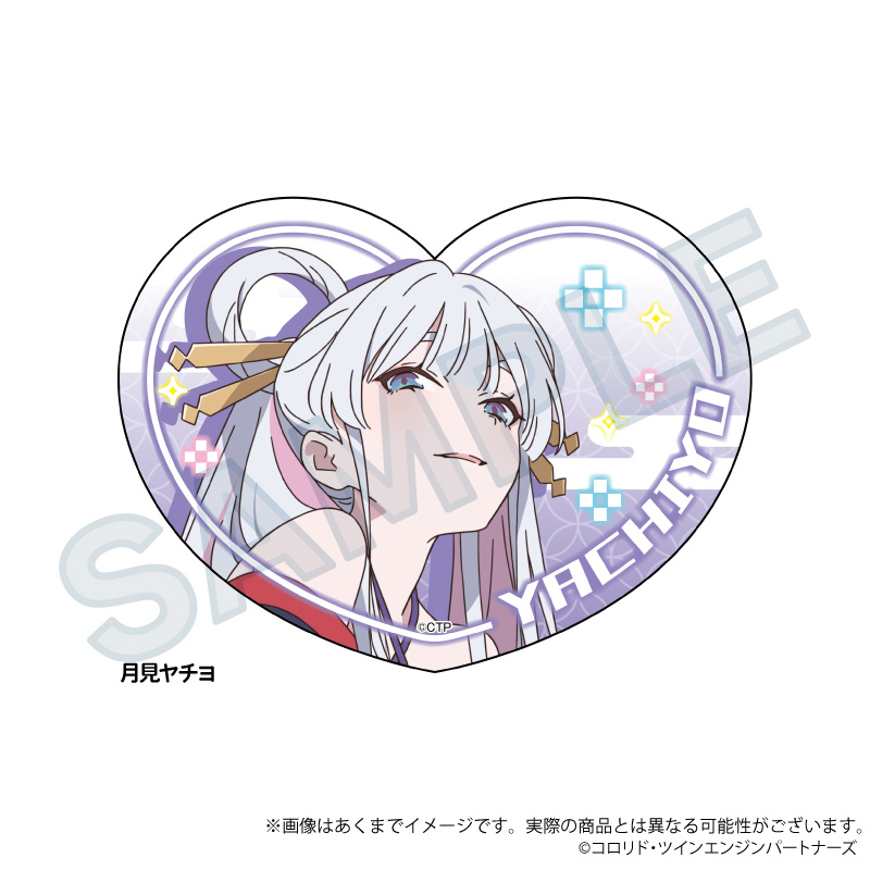 【Y Line】超かぐや姫！ ダイカットクリアプレート 月見ヤチヨ