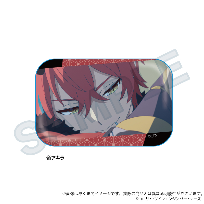 【Y Line】超かぐや姫！ 場面写スクエア缶バッジ 帝アキラ