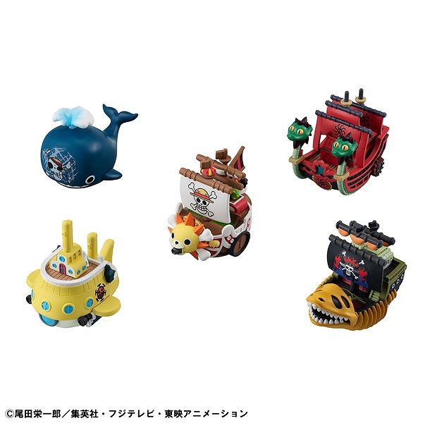 【メガハウス】ゆらコレシリーズ ワンピース グランドラインコレクションVol.2 1BOX入数：6