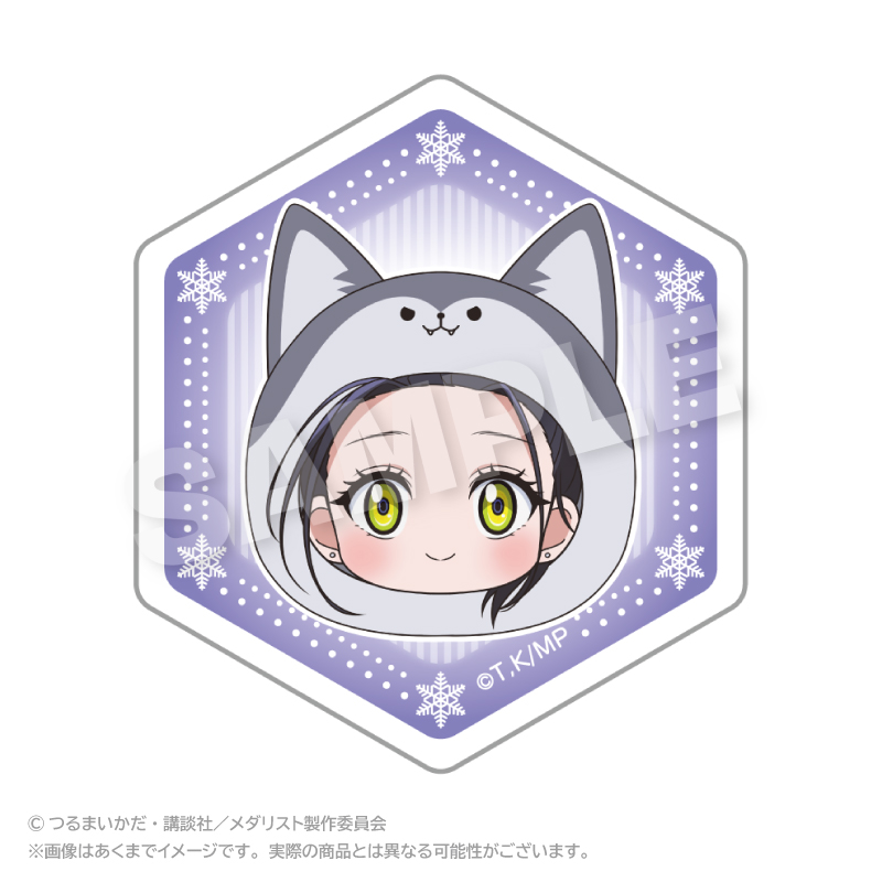 【ステラノーツ】メダリスト まるめいつアクリルクリップ 狼嵜 光