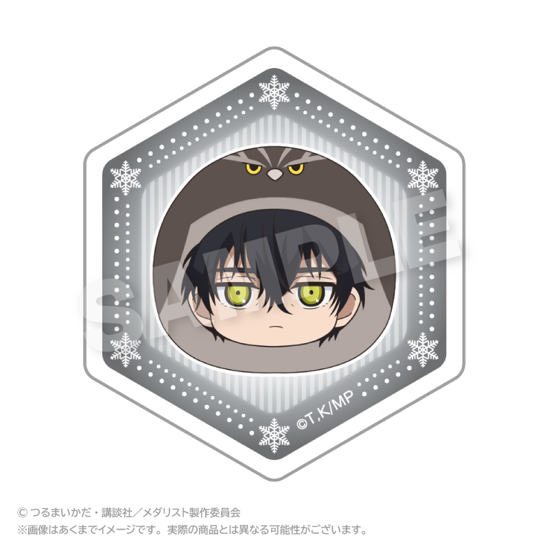 【ステラノーツ】メダリスト まるめいつアクリルクリップ 夜鷹 純