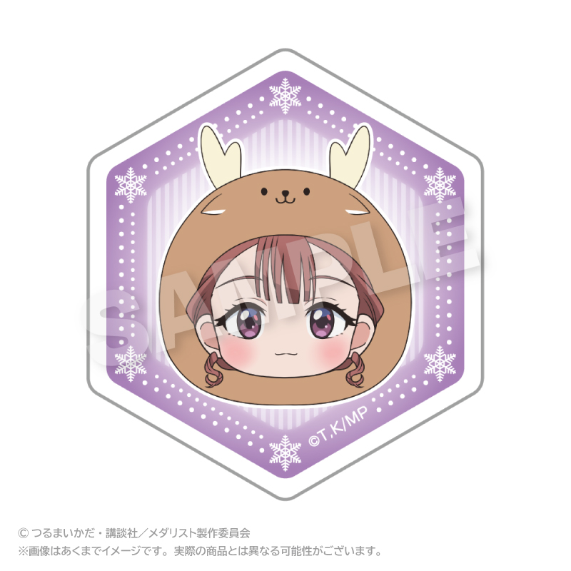 【ステラノーツ】メダリスト まるめいつアクリルクリップ 鹿本すず