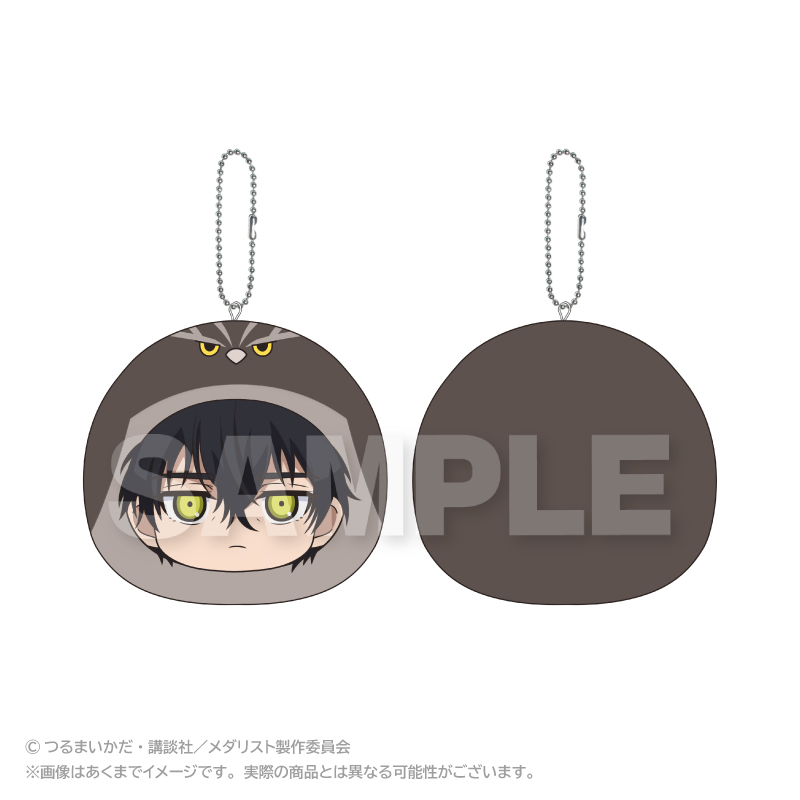 【ステラノーツ】メダリスト まるめいつクッションキーホルダー 夜鷹 純