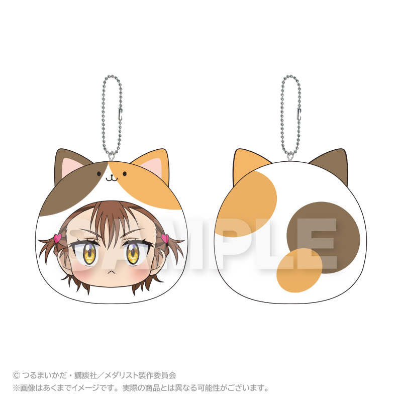 【ステラノーツ】メダリスト まるめいつクッションキーホルダー 三家田涼佳