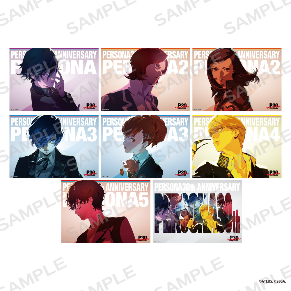 【アイライツ】P30th トレーディングクリアポスター（2枚入り） 1BOX入数：4