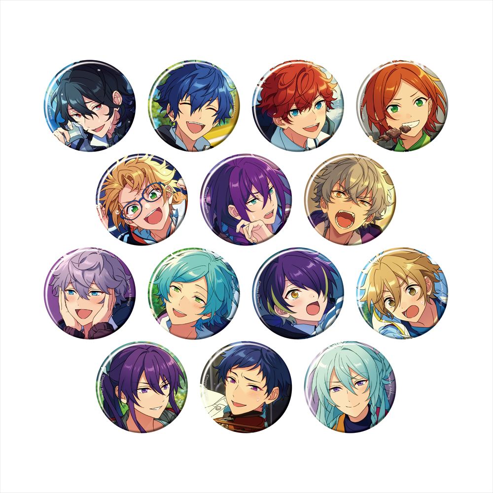 【pattythree】あんさんぶるスターズ！！ コレクション缶バッジ 2026 Jan. -Casual Side- 1BOX入数：14