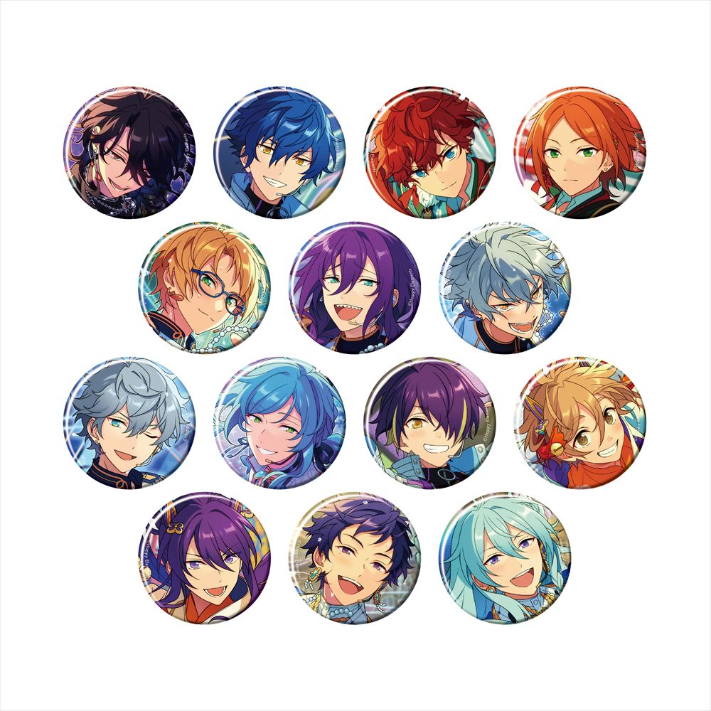 【pattythree】あんさんぶるスターズ！！ コレクション缶バッジ 2026 Jan. -Idol Side- 1BOX入数：14