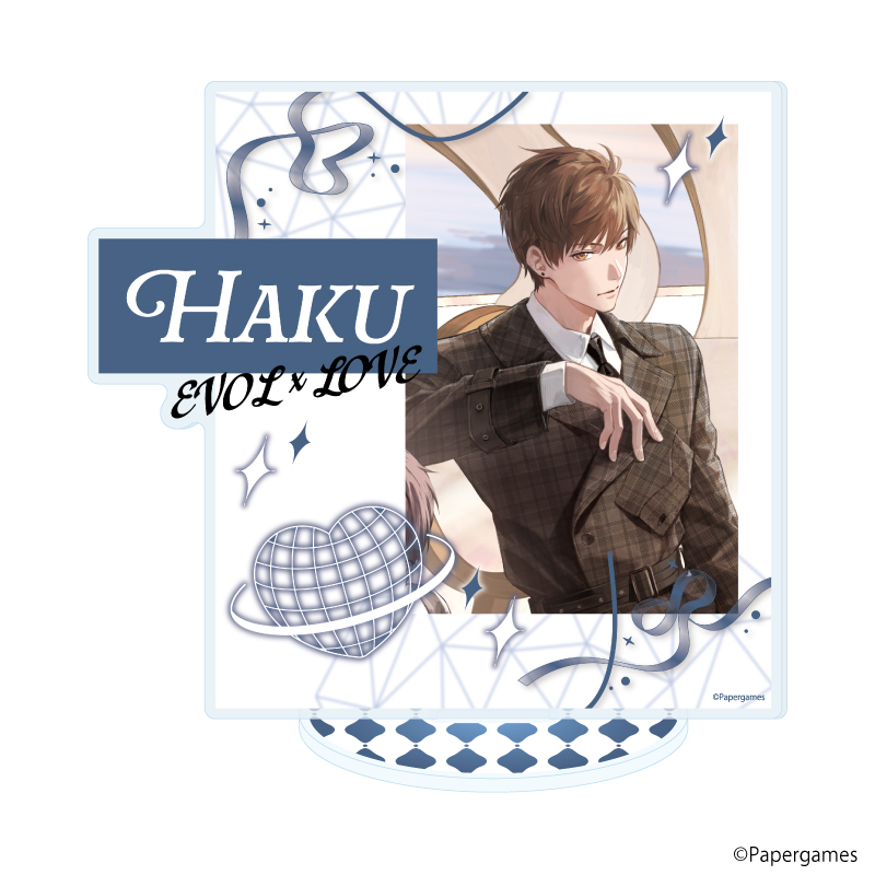 【A3】アクリルスタンド「恋とプロデューサー～EVOL×LOVE～」65/ハク（公式イラスト）