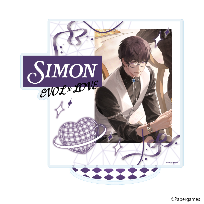 【A3】アクリルスタンド「恋とプロデューサー～EVOL×LOVE～」66/シモン（公式イラスト）