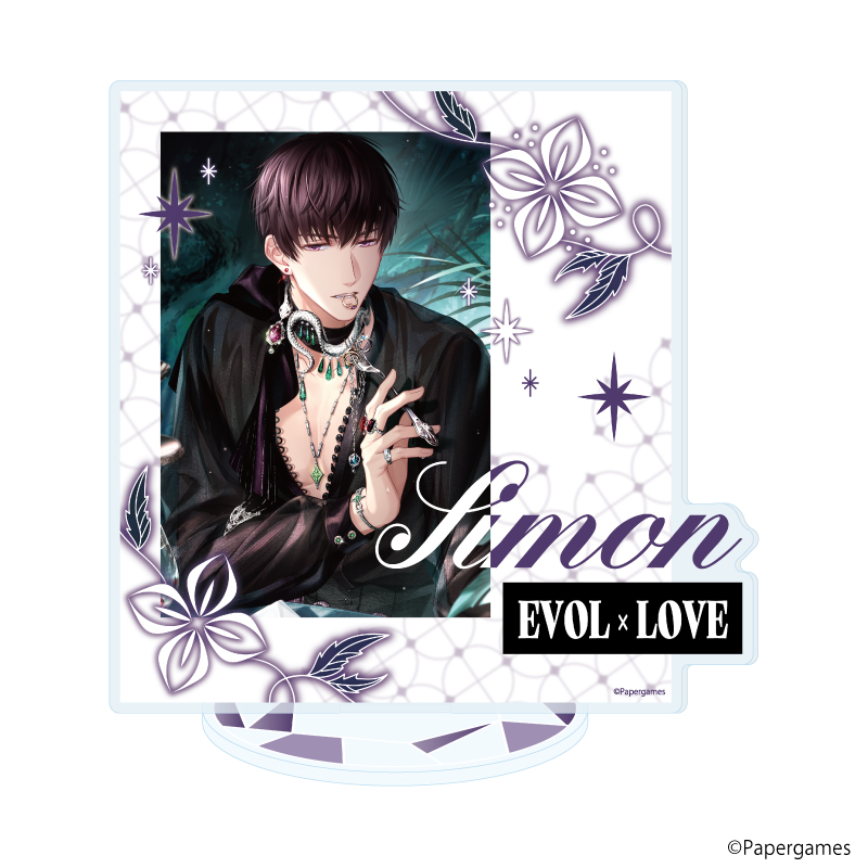 【A3】アクリルスタンド「恋とプロデューサー～EVOL×LOVE～」71/シモン・芳醇な美酒（公式イラスト）