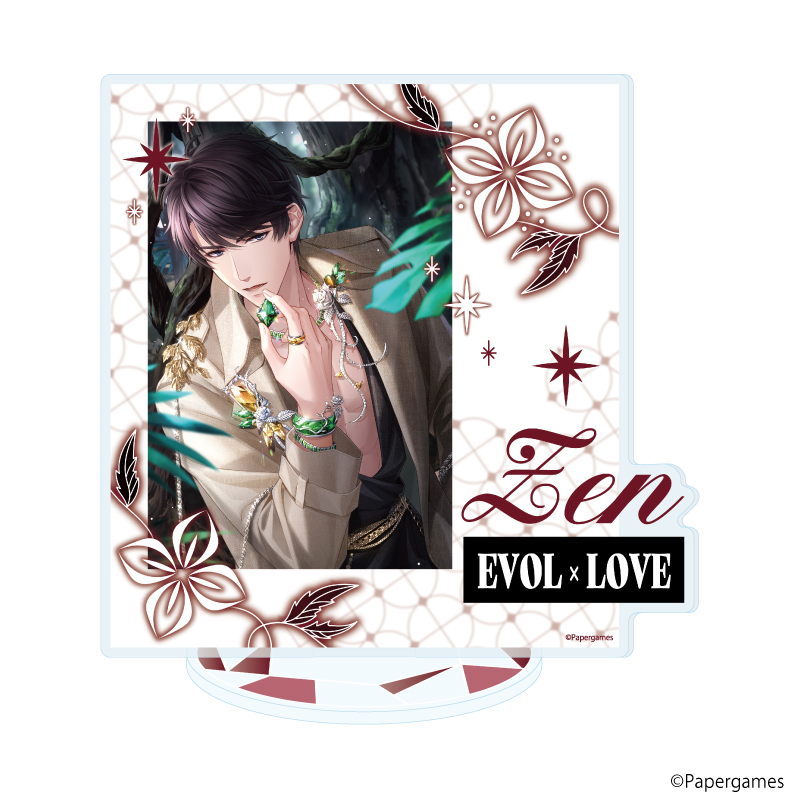 【A3】アクリルスタンド「恋とプロデューサー～EVOL×LOVE～」72/ゼン・瞳の奥に隠して（公式イラスト）