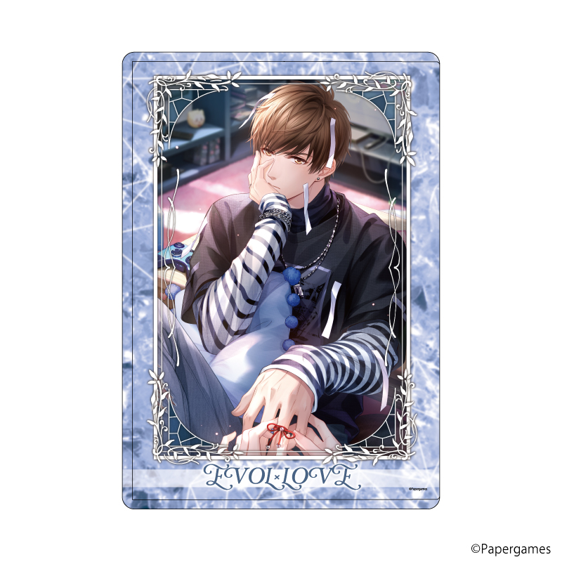 【A3】キャラクリアケース「恋とプロデューサー～EVOL×LOVE～」17/ハク・青春の時間（公式イラスト）