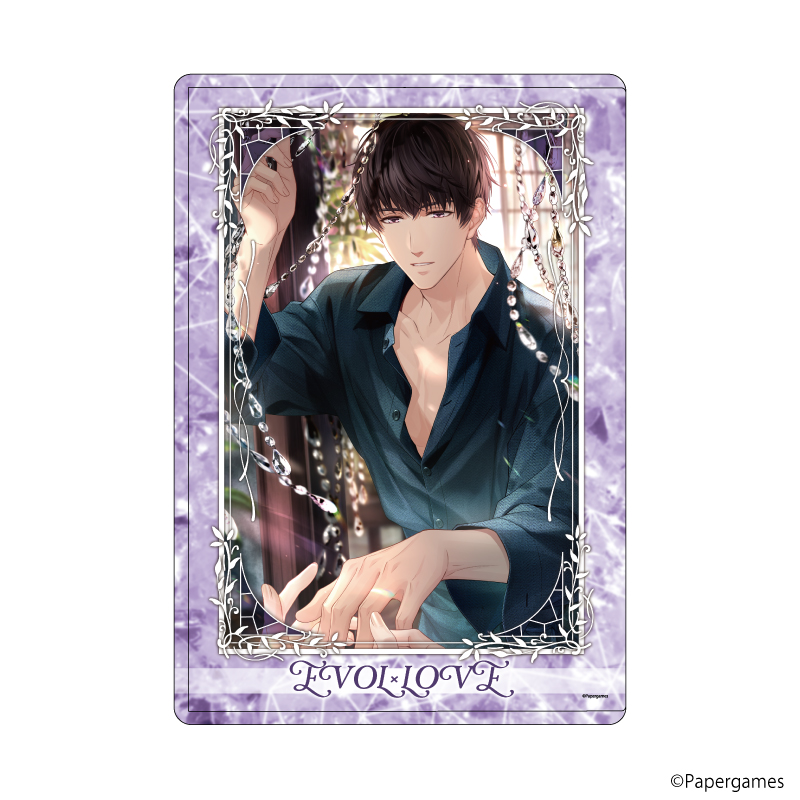 【A3】キャラクリアケース「恋とプロデューサー～EVOL×LOVE～」18/シモン・二人の盛時（公式イラスト）