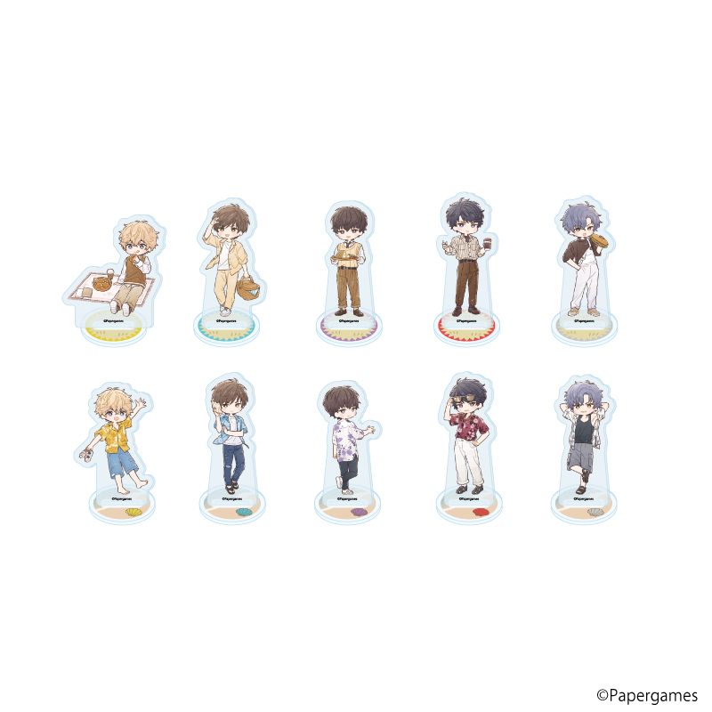 【A3】アクリルぷちスタンド「恋とプロデューサー～EVOL×LOVE～」11/セット1 ブラインド（全10種）（グラフアートイラスト） 1BOX入数：10