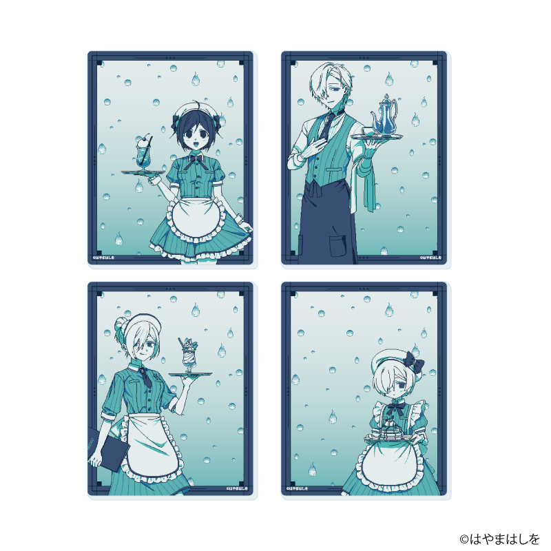 【A3】アクリルカード「梅雨が明けるまで」01/ブラインド（全4種）（描き下ろしイラスト） 1BOX入数：4