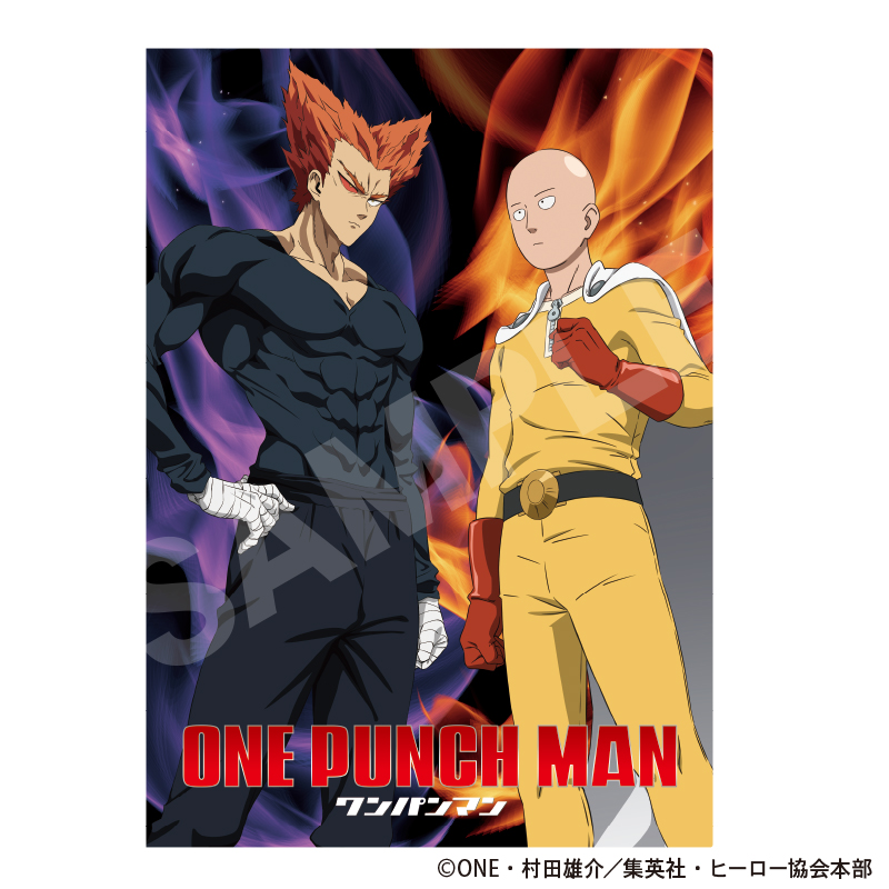 【クラックス】ワンパンマン シングルクリアファイル ブラック