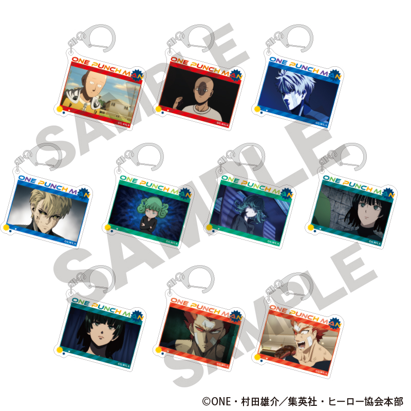 【クラックス】ワンパンマン トレーディングアクリルキーホルダー 1BOX入数：10