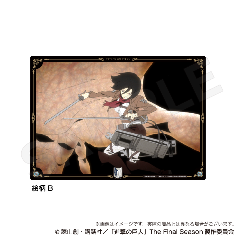 【Y Line】進撃の巨人 アクリルボード 絵柄B