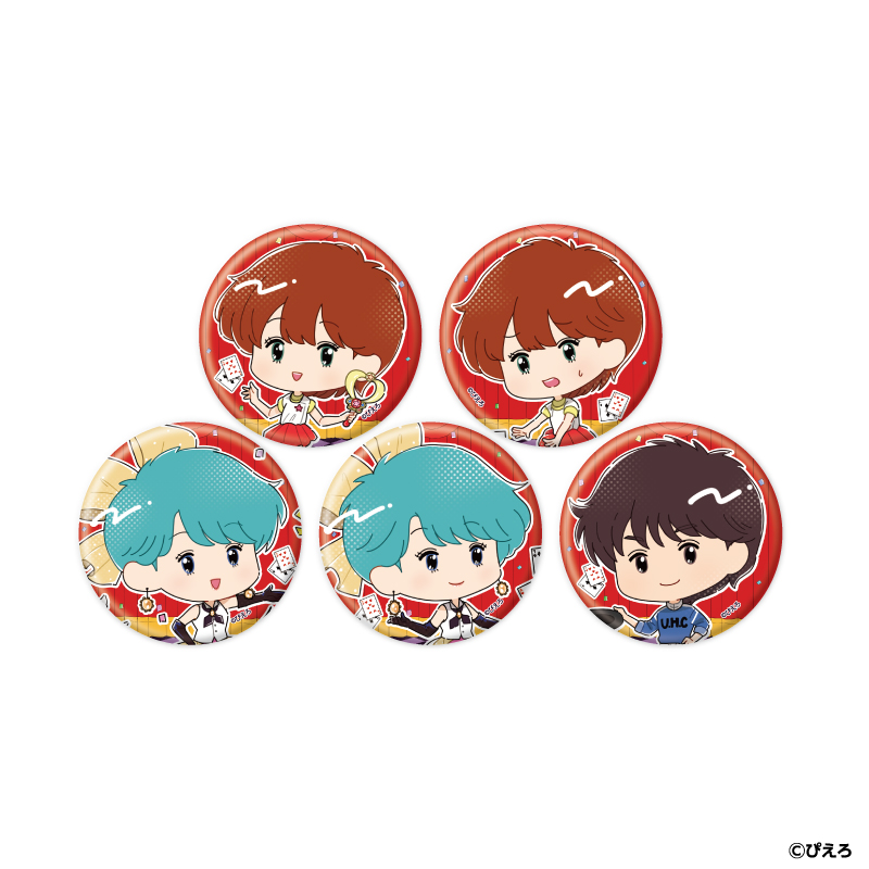 【A3】缶バッジ「魔法のスターマジカルエミ」04/ブラインド（全5種）（Candy artイラスト） 1BOX入数：5