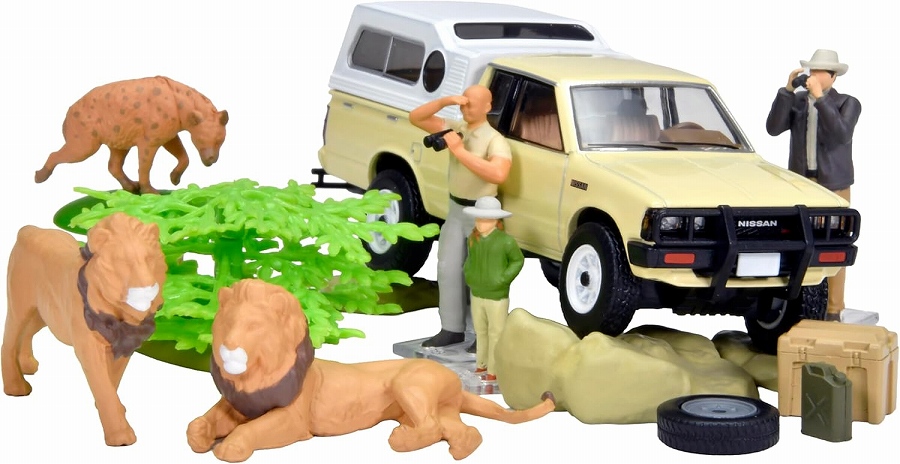 【トミーテック】海洋堂×トミカリミテッド ヴィンテージ ジオコレ64 #カースナップ32a サファリ4