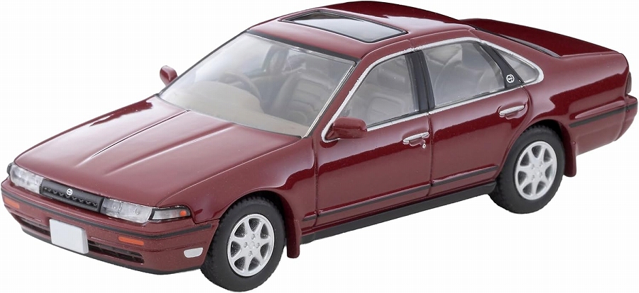 【トミーテック】トミカリミテッドヴィンテージ ネオLV-N319d 日産 セフィーロ タウンライドN （ワインレッド） 91年式