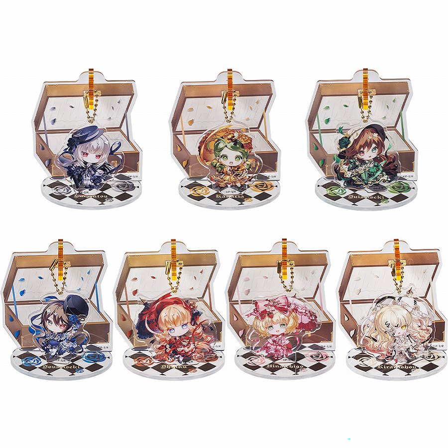 【GoodSmile Moment】ローゼンメイデン Ribbonシリーズ トレーディング アクリルスタンド BOX（全7種）1BOX入数：7
