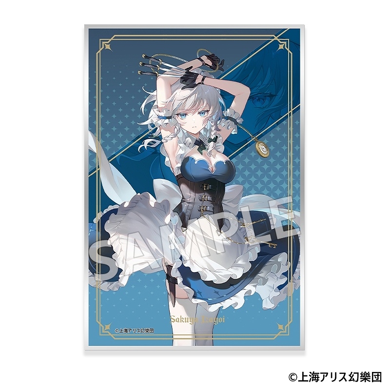 【MAGI ARTS】東方Project タペストリー アクリル色紙 十六夜咲夜