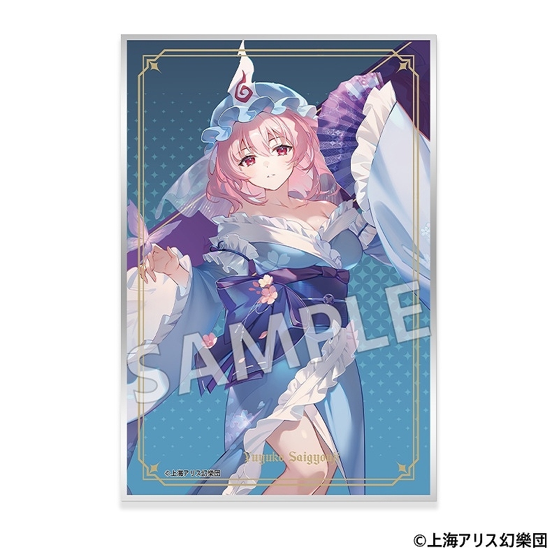 【MAGI ARTS】東方Project タペストリー アクリル色紙 西行寺幽々子