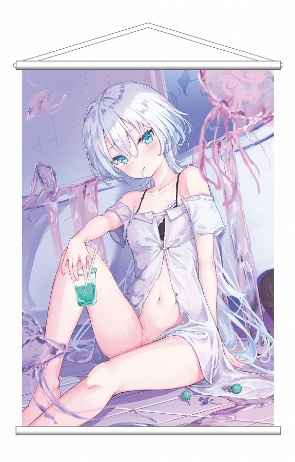 【HOBBYOTAKU】海月浴 B2タペストリー