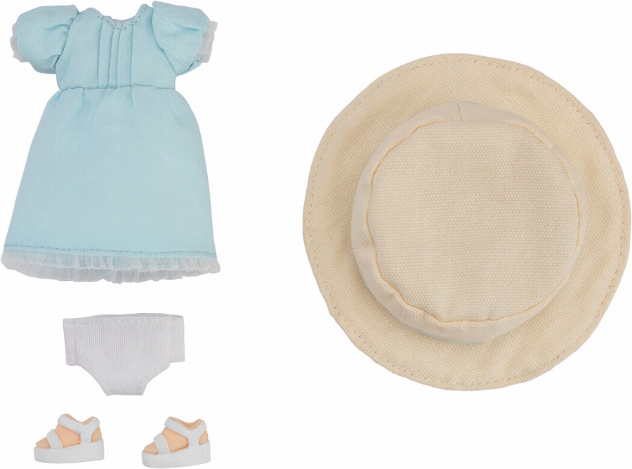 【グッドスマイルカンパニー】ねんどろいどどーる おようふくセット シンプルワンピース ブルー