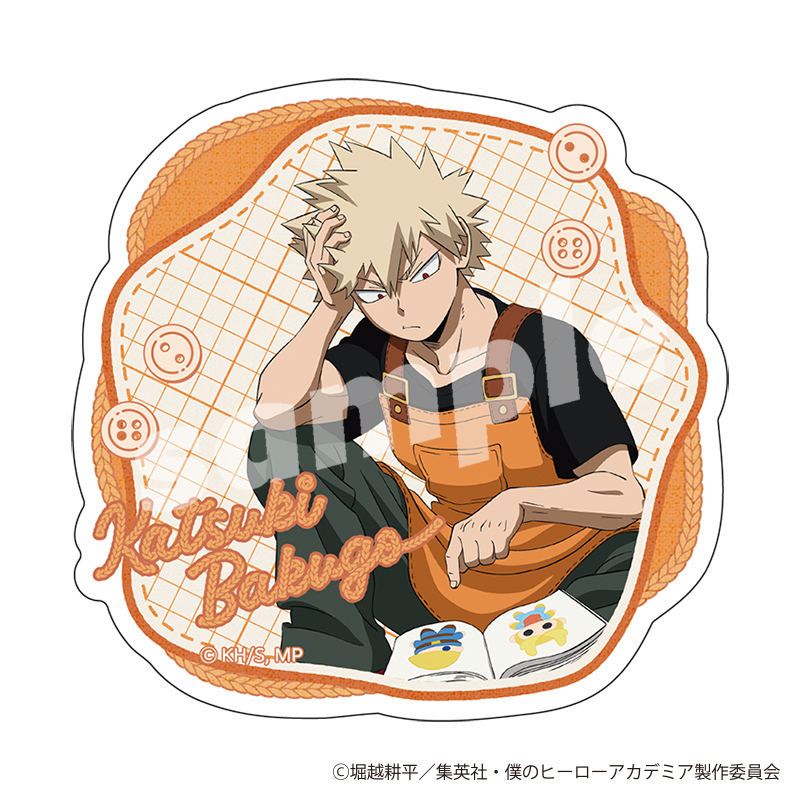 【YTE】僕のヒーローアカデミア ステッカー 編め！あみぐるみ （爆豪 勝己）