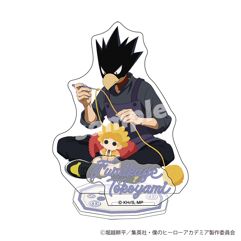 【YTE】僕のヒーローアカデミア アクリルスタンド 編め！あみぐるみ （常闇 踏陰）