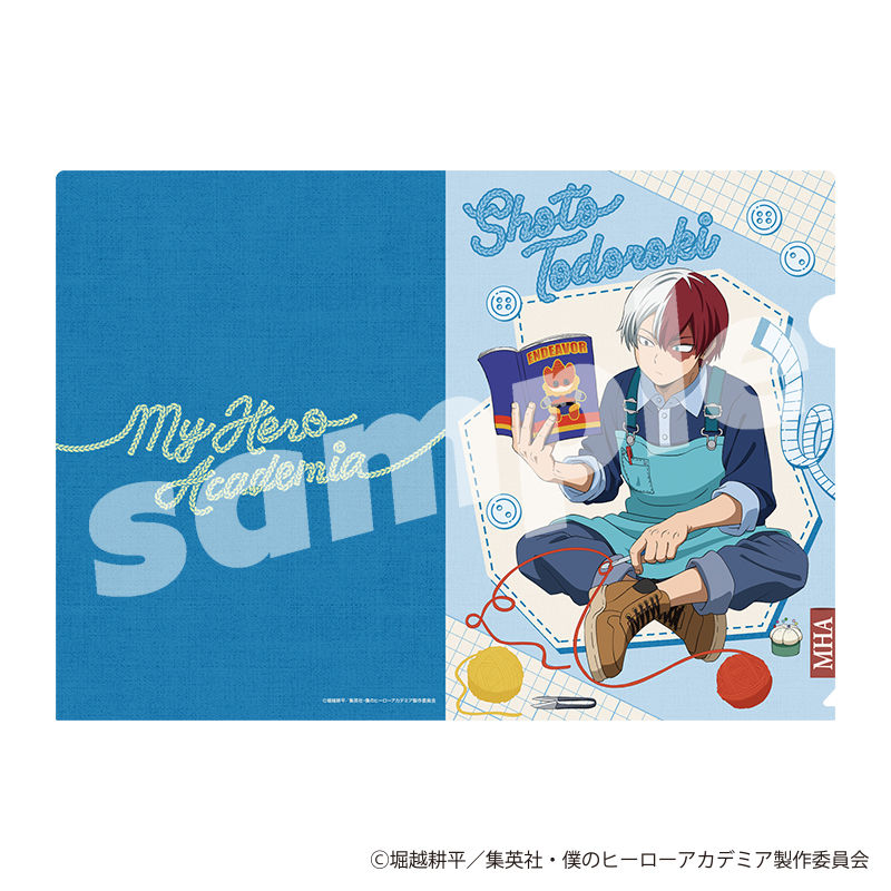 【YTE】僕のヒーローアカデミア クリアファイル 編め！あみぐるみ （轟 焦凍）