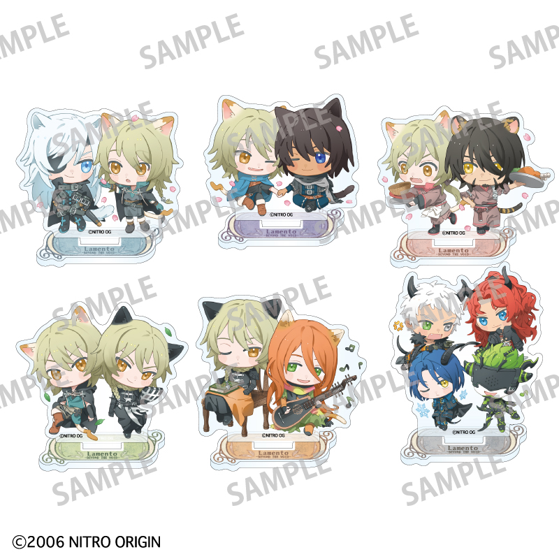 【カミオジャパン】Lamento -BEYOND THE VOID- トレーディングぺアアクリルスタンド 1BOX入数：6