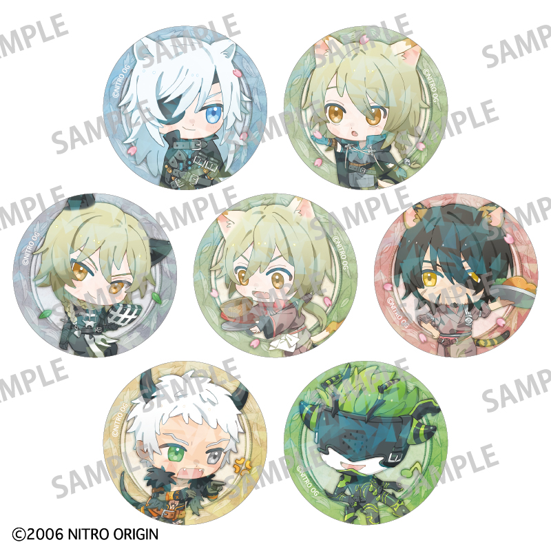 【カミオジャパン】Lamento -BEYOND THE VOID- トレーディングホログラム缶バッジ vol.1 1BOX入数：7