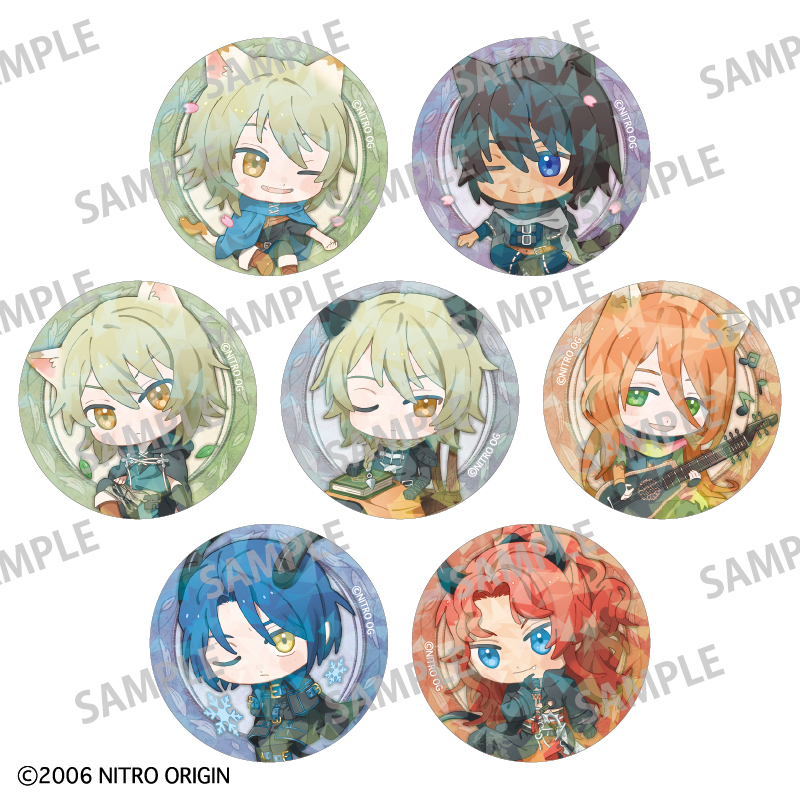 【カミオジャパン】Lamento -BEYOND THE VOID- トレーディングホログラム缶バッジ vol.2 1BOX入数：7