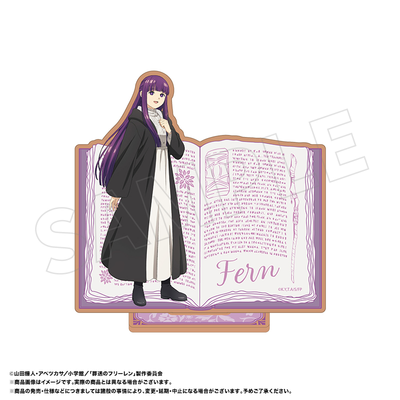 【ANICRAFT】TVアニメ『葬送のフリーレン』 木製スタンド B フェルン