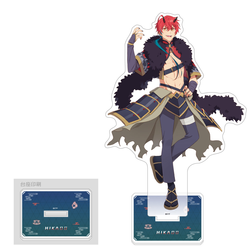 【カーテン魂】超かぐや姫！ 特大アクリルスタンド（帝アキラ）