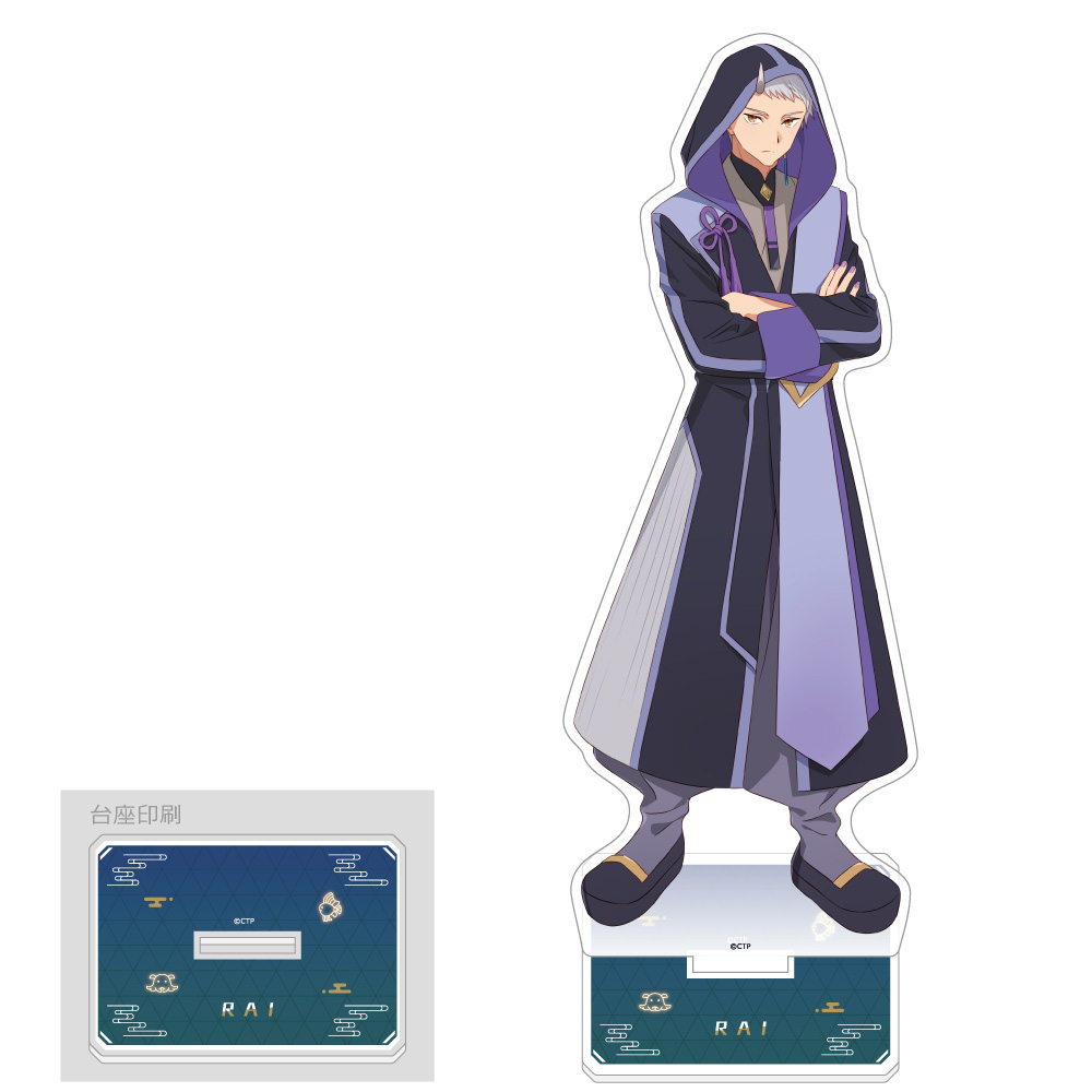 【カーテン魂】超かぐや姫！ 特大アクリルスタンド（駒沢雷）