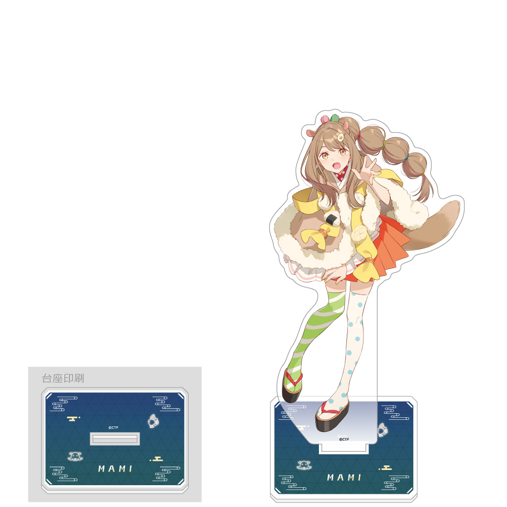 【カーテン魂】超かぐや姫！ 特大アクリルスタンド（諌山真実）