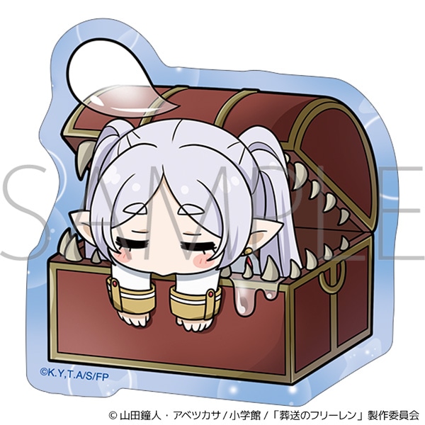 【ムービック】葬送のフリーレン ステッカー/～ゆめをみるまほう～ フリーレン&ミミック