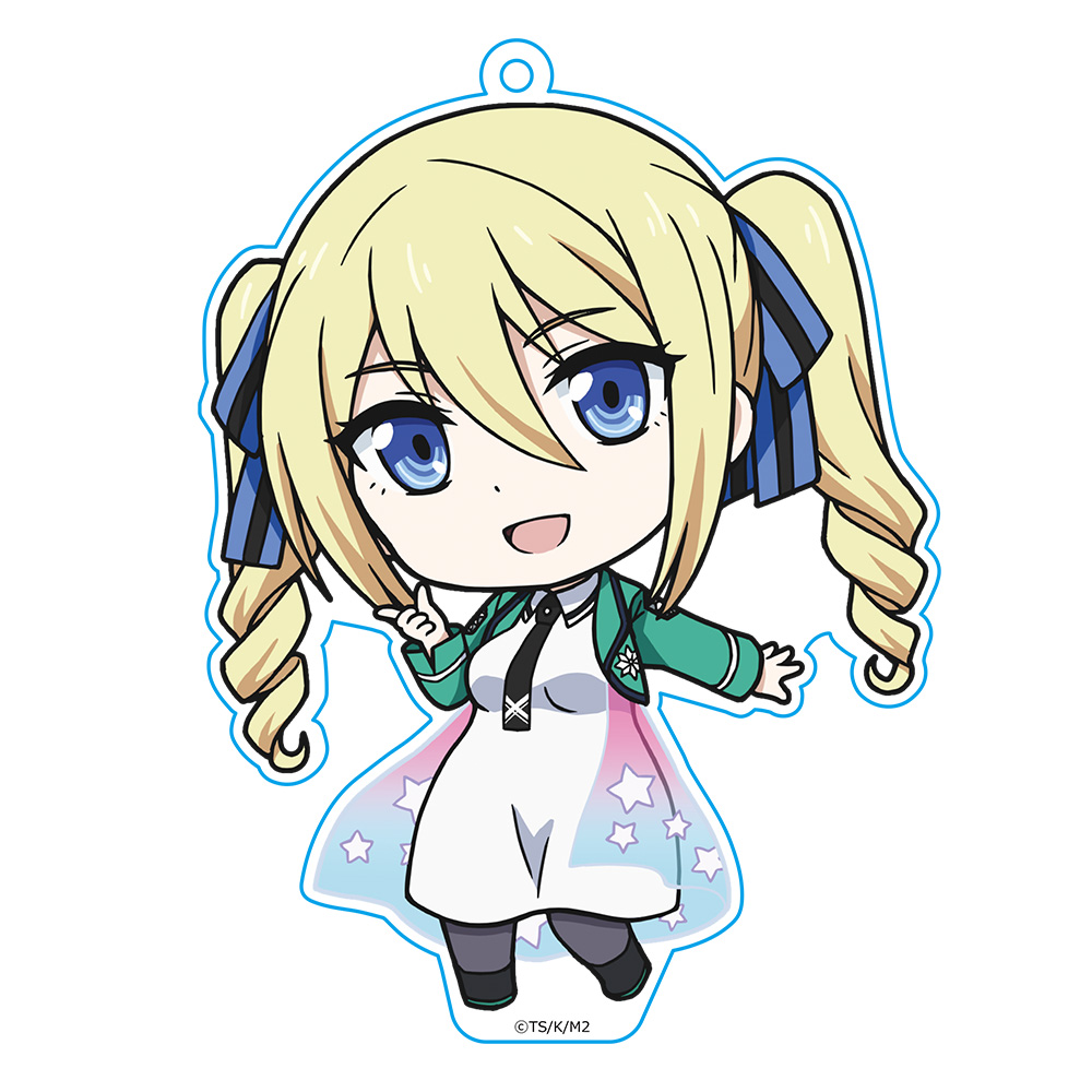 【アズメーカー】魔法科高校の劣等生 来訪者編 ぷにこれ！キーホルダー（スタンド付） アンジェリーナ＝クドウ＝シールズ 制服ver.